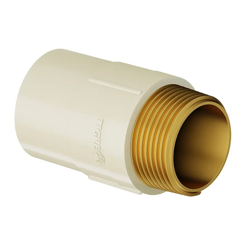 Conector Macho Aquatherm de 22mm x 3/4" Tigre